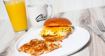 Chris' Pancake & Dining - Rachels Breakfast Sandwich